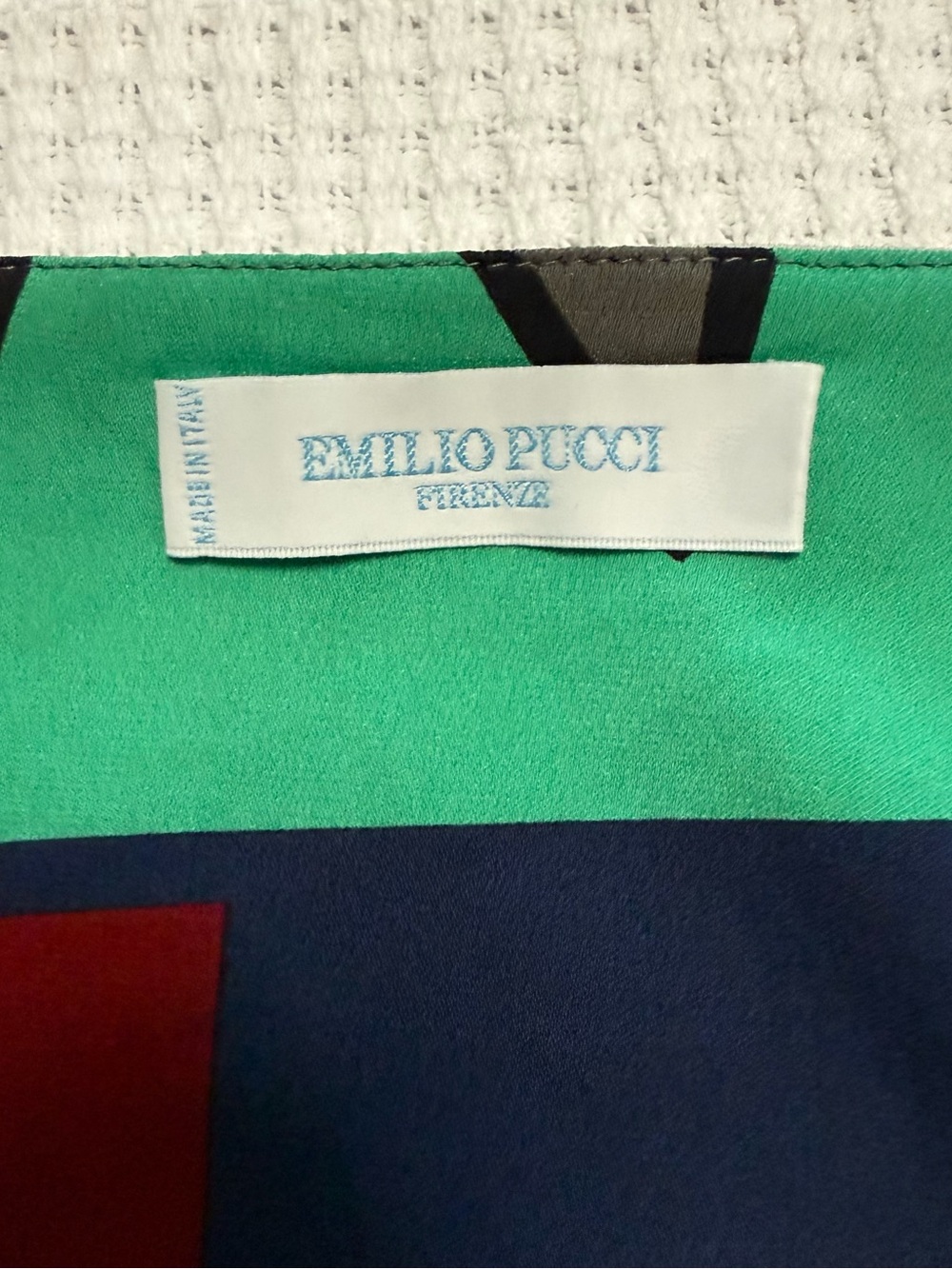 Emilio Pucci Vintage Dragonfly Bird Print Sequin-Trim Dress - Picture 4 of 15
